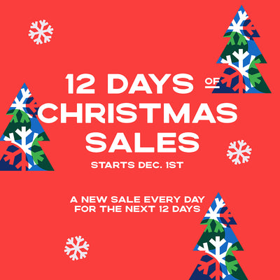 12 Days of Christmas Sale Starts Dec. 1st