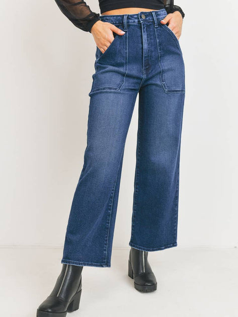 Paperdoll Crochet Wide Leg Jeans