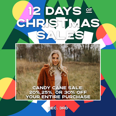 Dec 3rd is Our Candy Cane Sale!