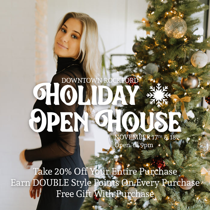 Holiday Open House at Paperdoll Boutique: Getting Ready for a Sale-abration!