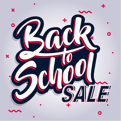 Back to school sale! Special online sale and exclusive in-store only bonus!