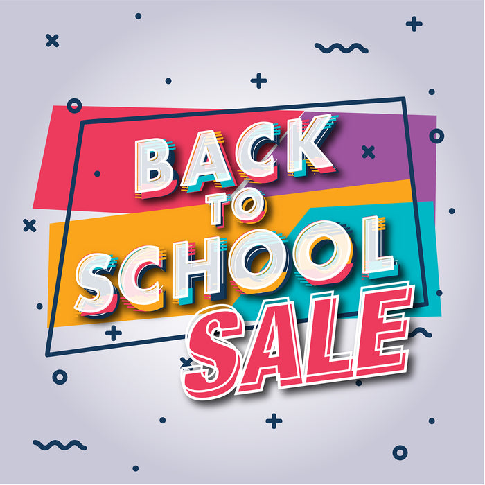 back to school sale banner image