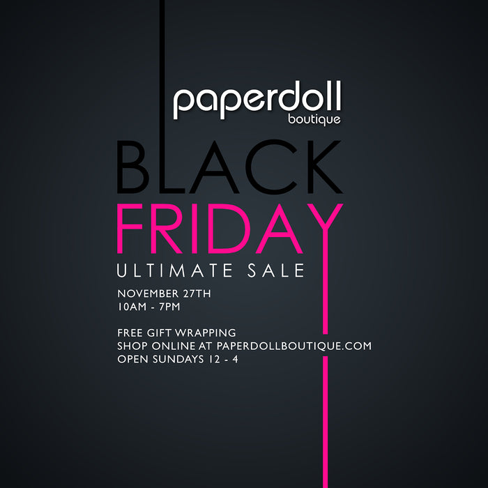 Paperdoll Boutique Black Friday Ultimate Sale!