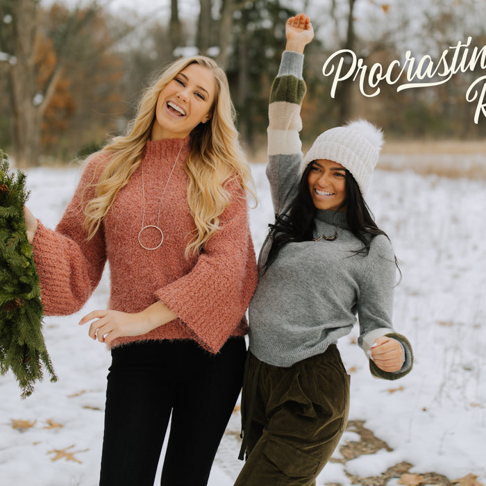 Procrastinators Rejoice! Take 20%, 25%, or 30% Off Your Entire Purchase!