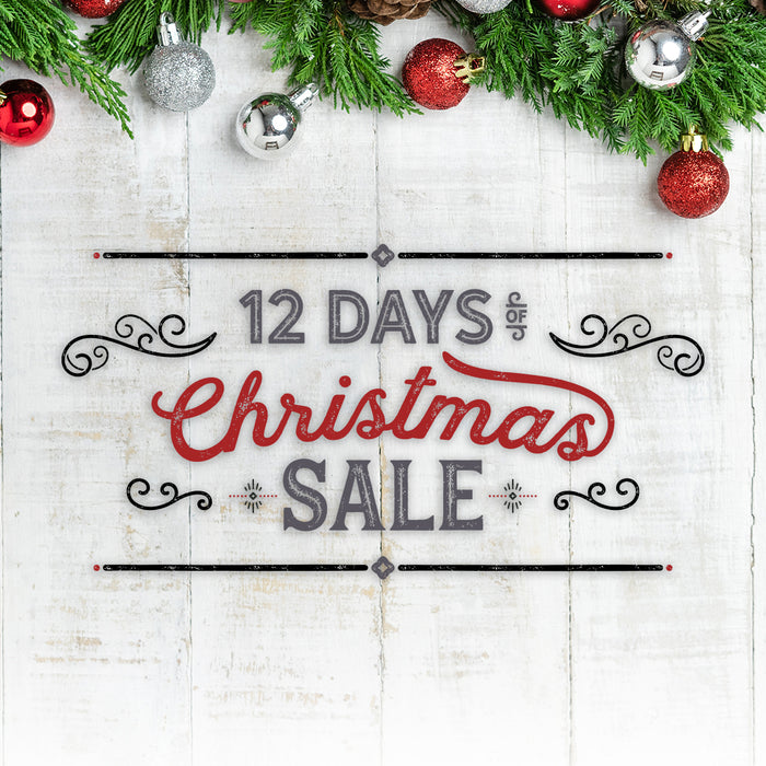 Our Annual 12 Days of Christmas Sale Starts Tuesday!