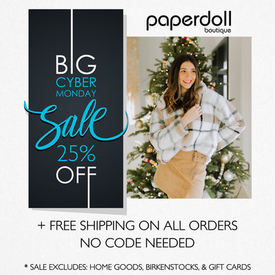 Paperdoll Boutique Cyber Monday Sale!