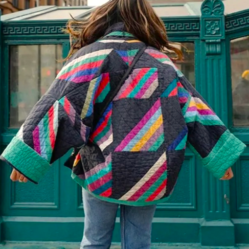 Geometric Nona Quilted Jacket