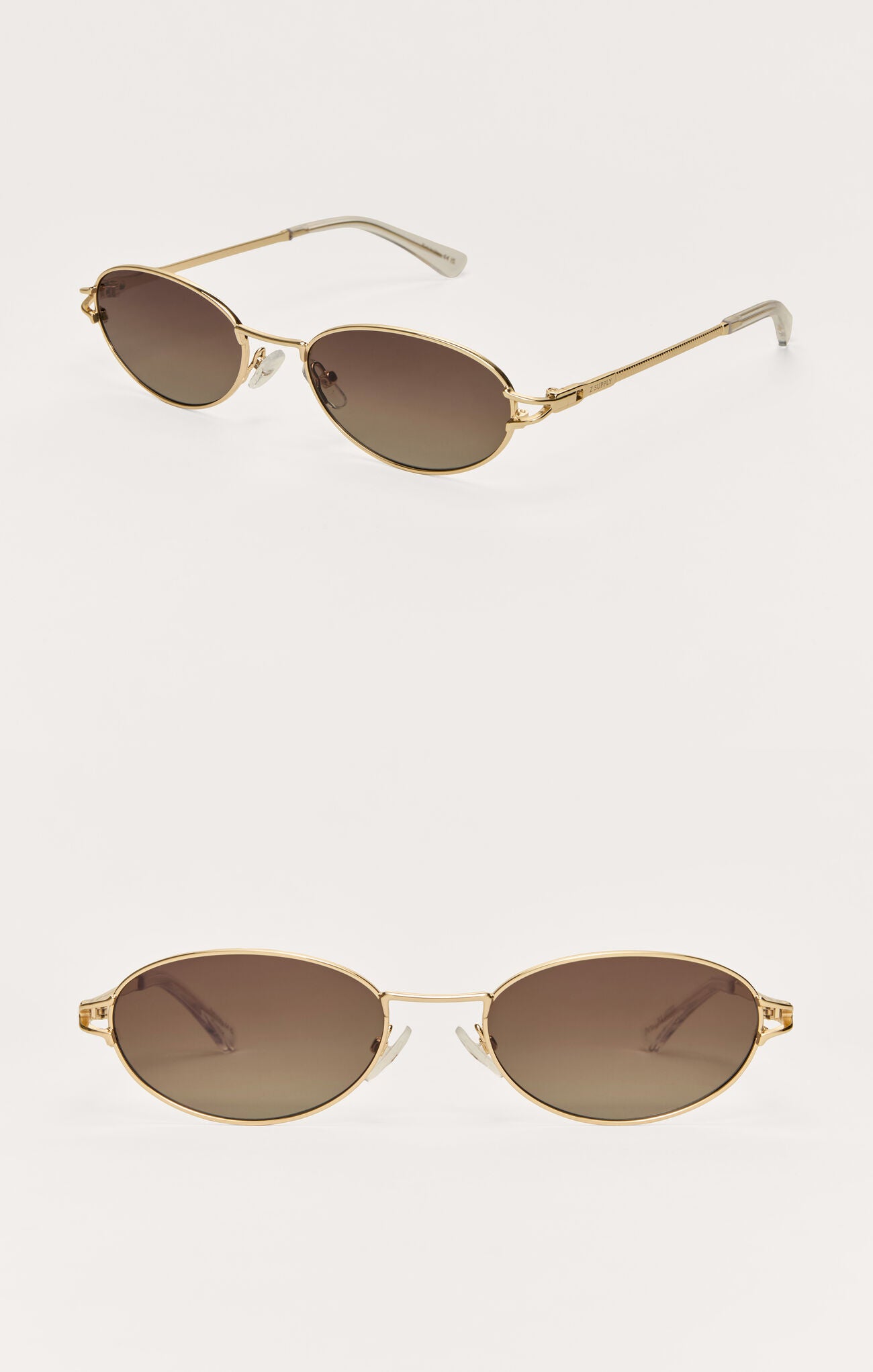 Porto Gold-Gradient Sunglasses