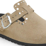 Birkenstock Boston Rivet Suede Leather
