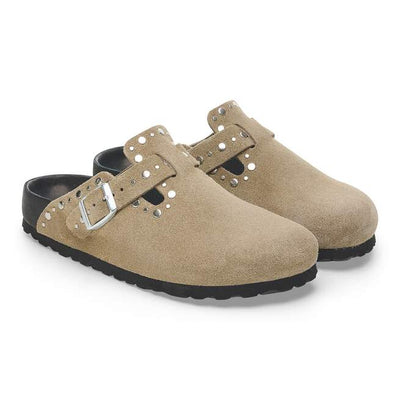 Birkenstock Boston Rivet Suede Leather