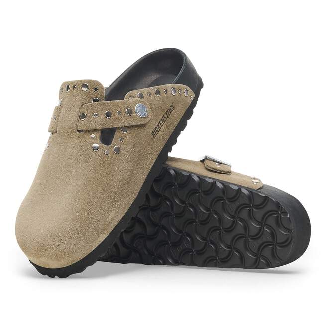 Birkenstock Boston Rivet Suede Leather