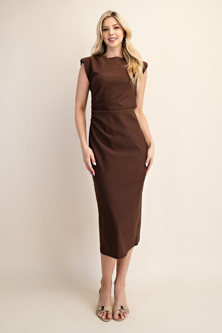 Ginny Round Neck Sleeveless Dress