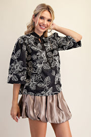 Anflo Embroidered Top