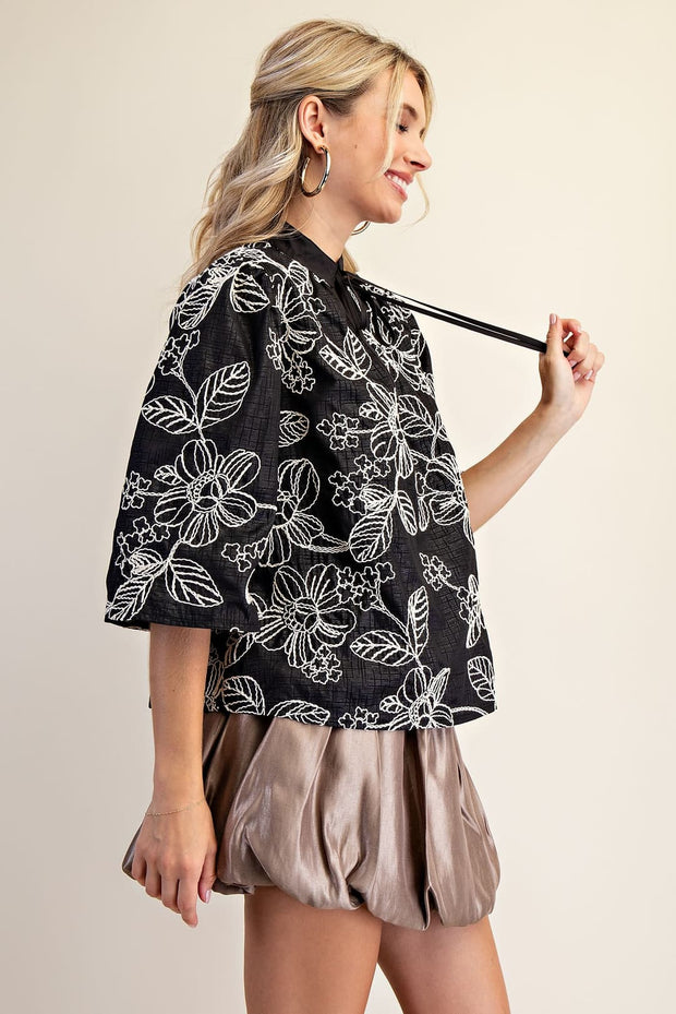 Anflo Embroidered Top