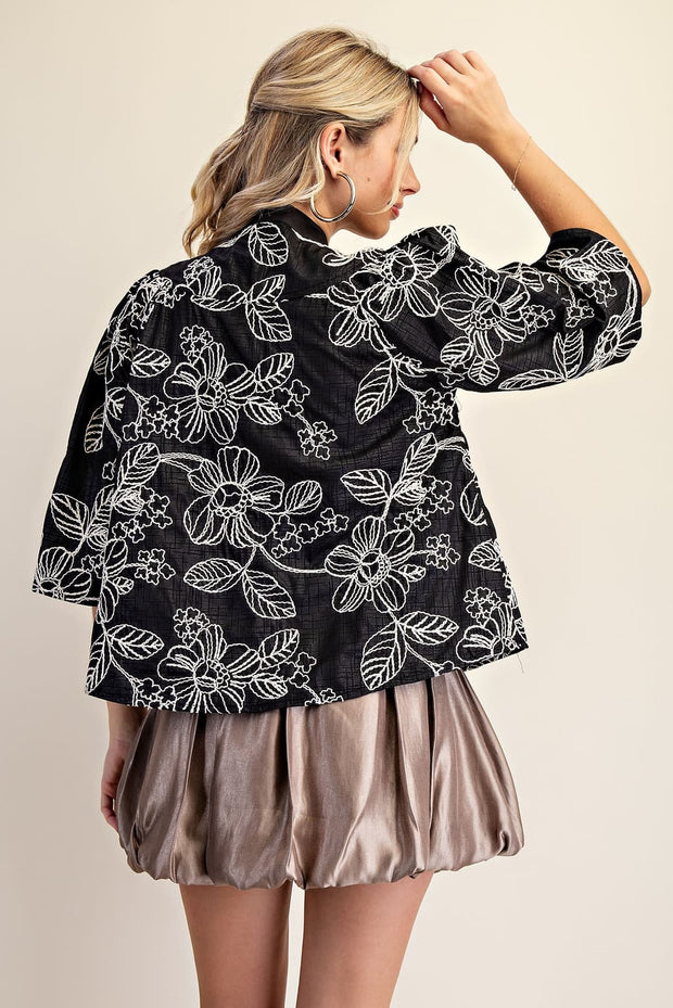 Anflo Embroidered Top