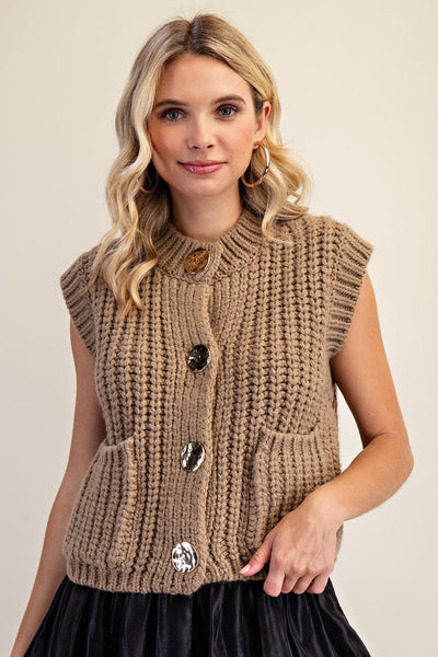 Knit Sweater Vest