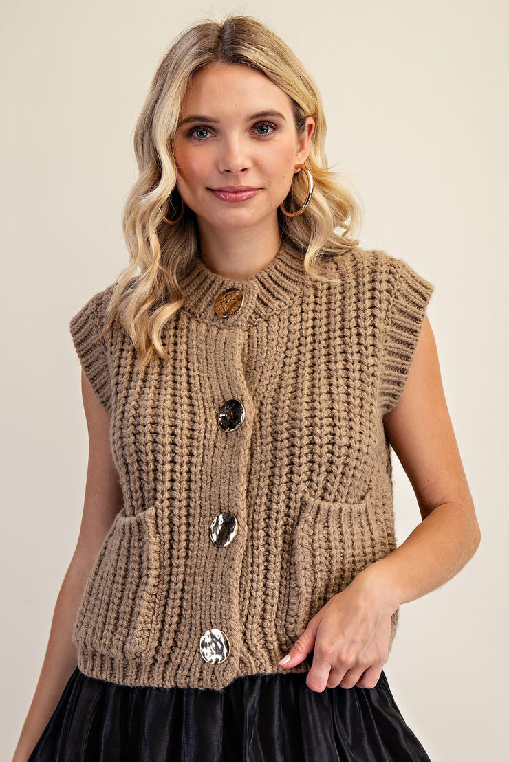Knit Sweater Vest