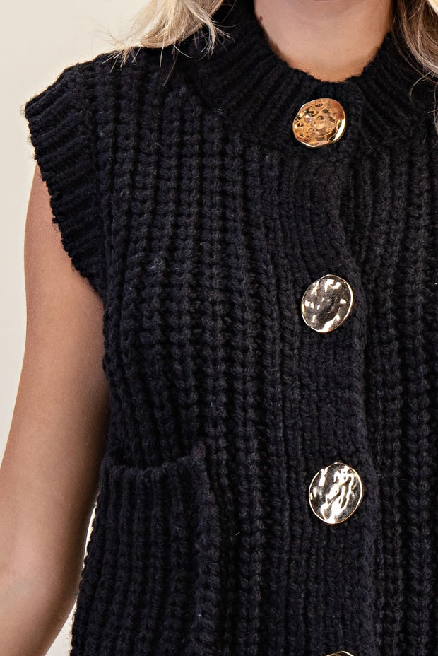 Knit Sweater Vest