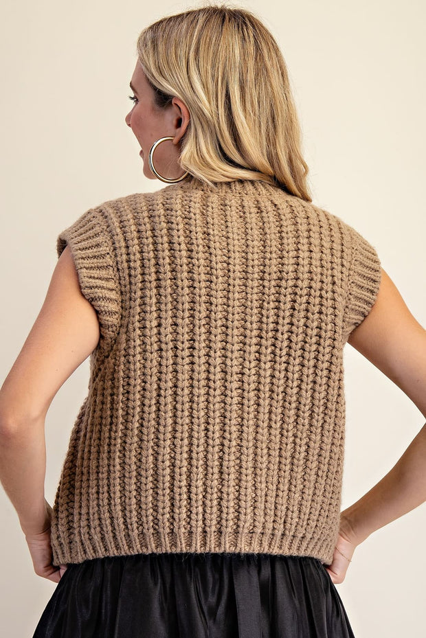 Knit Sweater Vest