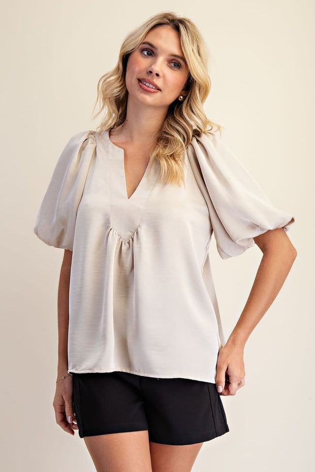 Arianna Puff Sleeve Top