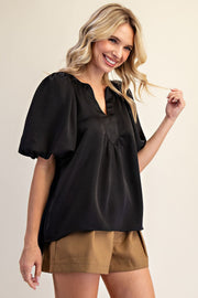 Arianna Puff Sleeve Top