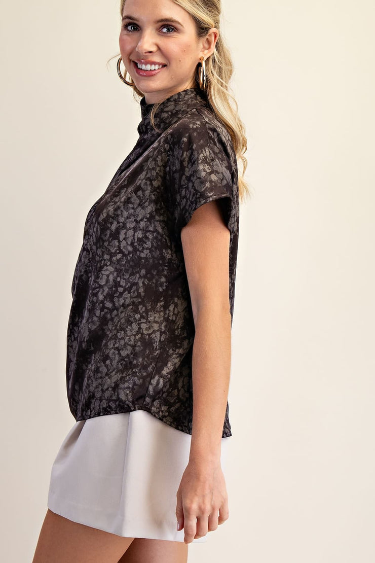 Ying Mandarin Collar Top