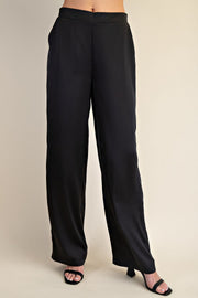 Hi Waisted Wide Leg Pants