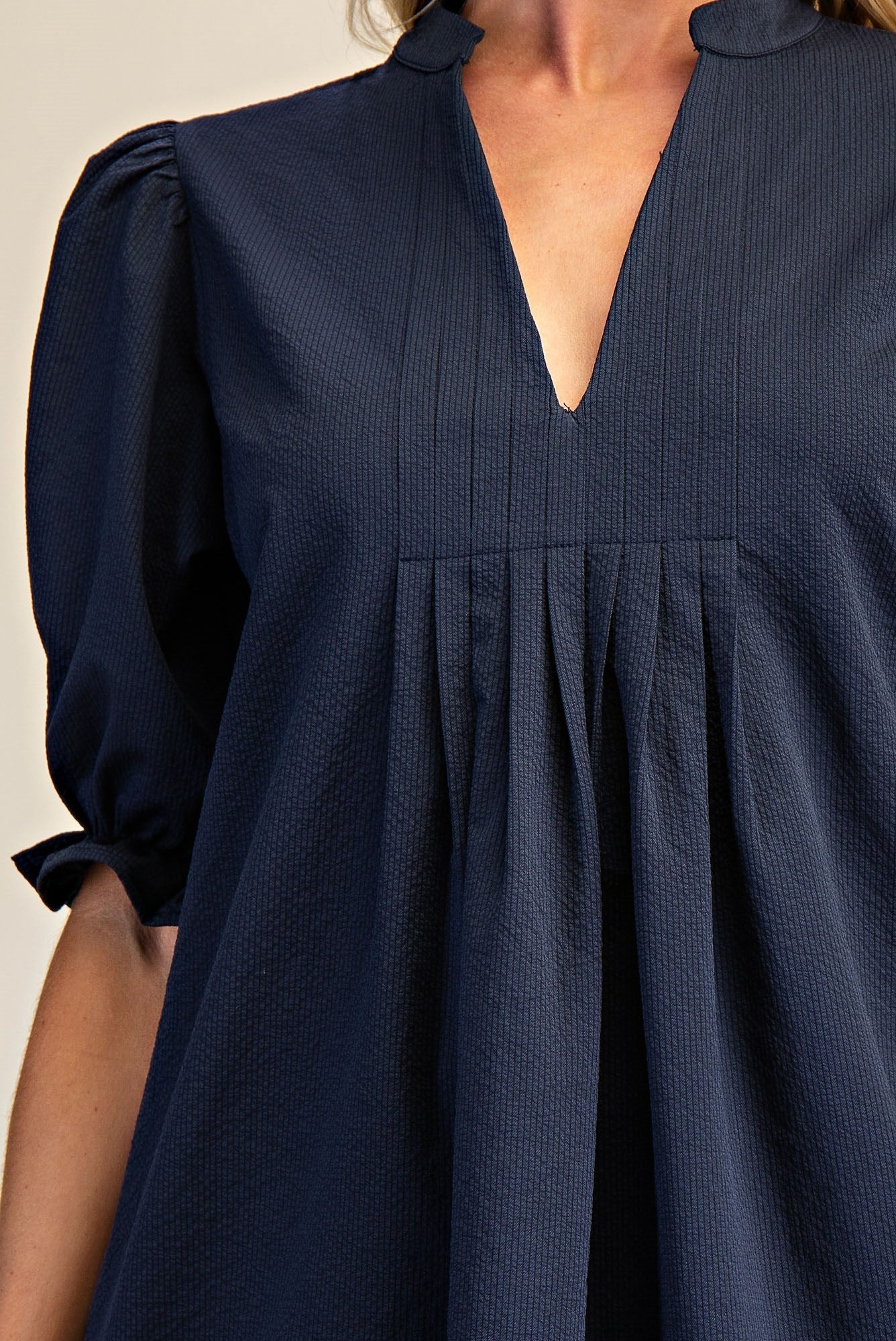 Puff Sleeve Mini Dress Angelica