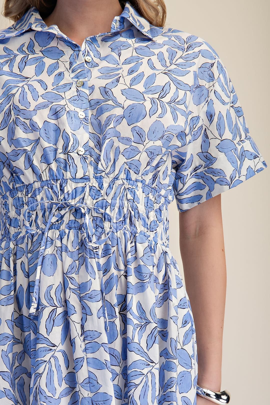 Martha Printed Midi Dress