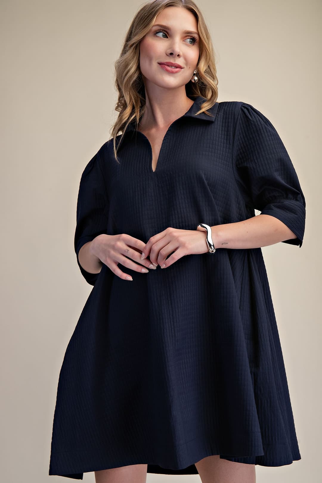 Penny Puff Sleeve Mini Dress