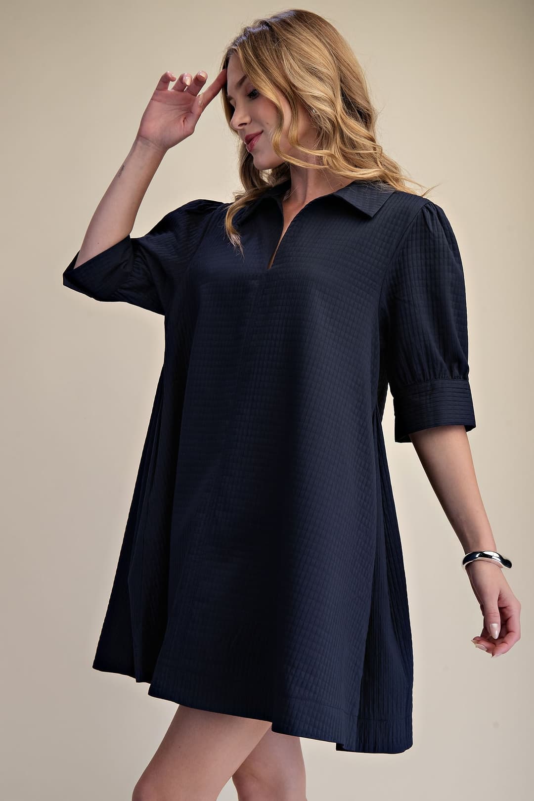 Penny Puff Sleeve Mini Dress