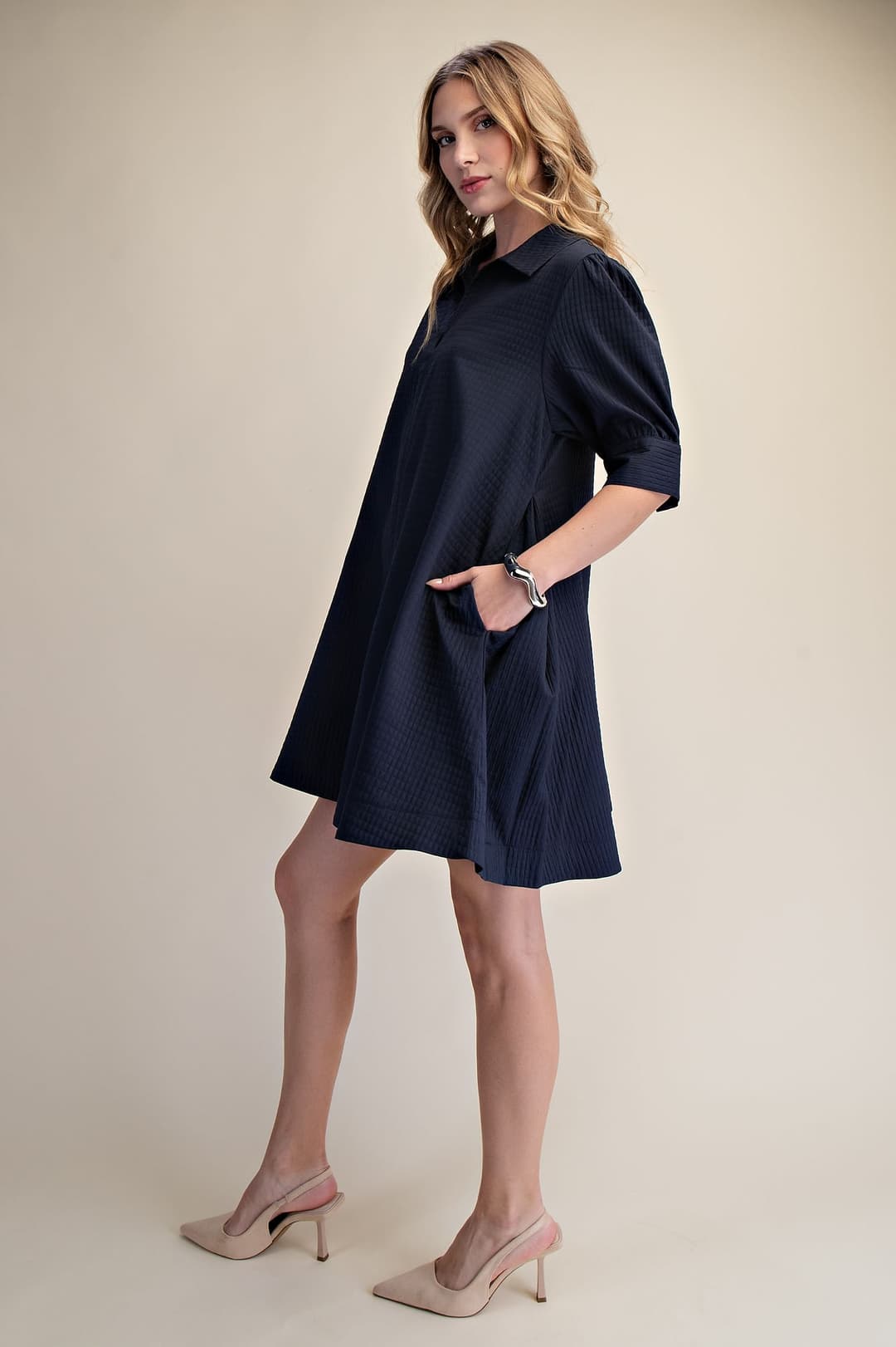 Penny Puff Sleeve Mini Dress