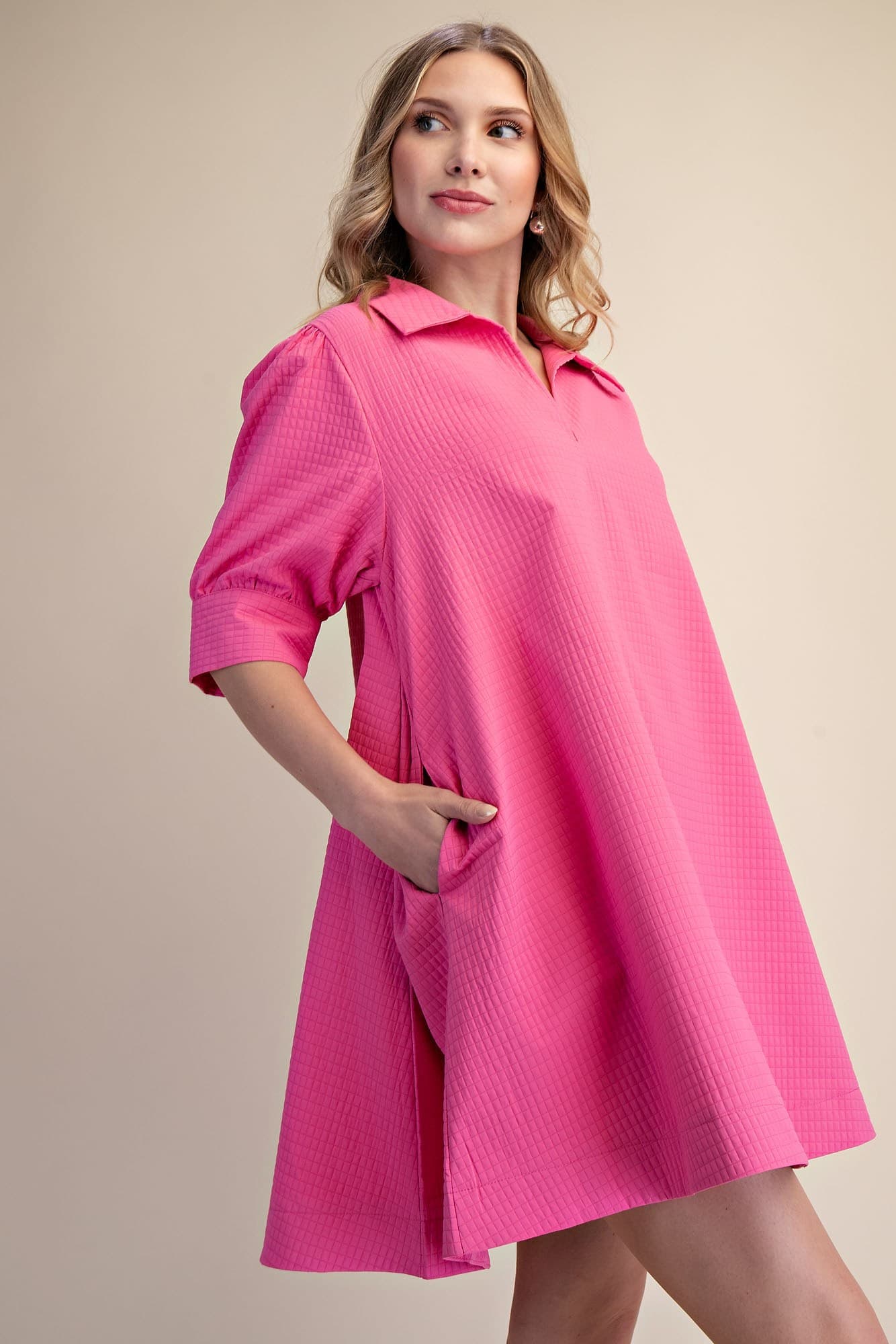 Penny Puff Sleeve Mini Dress