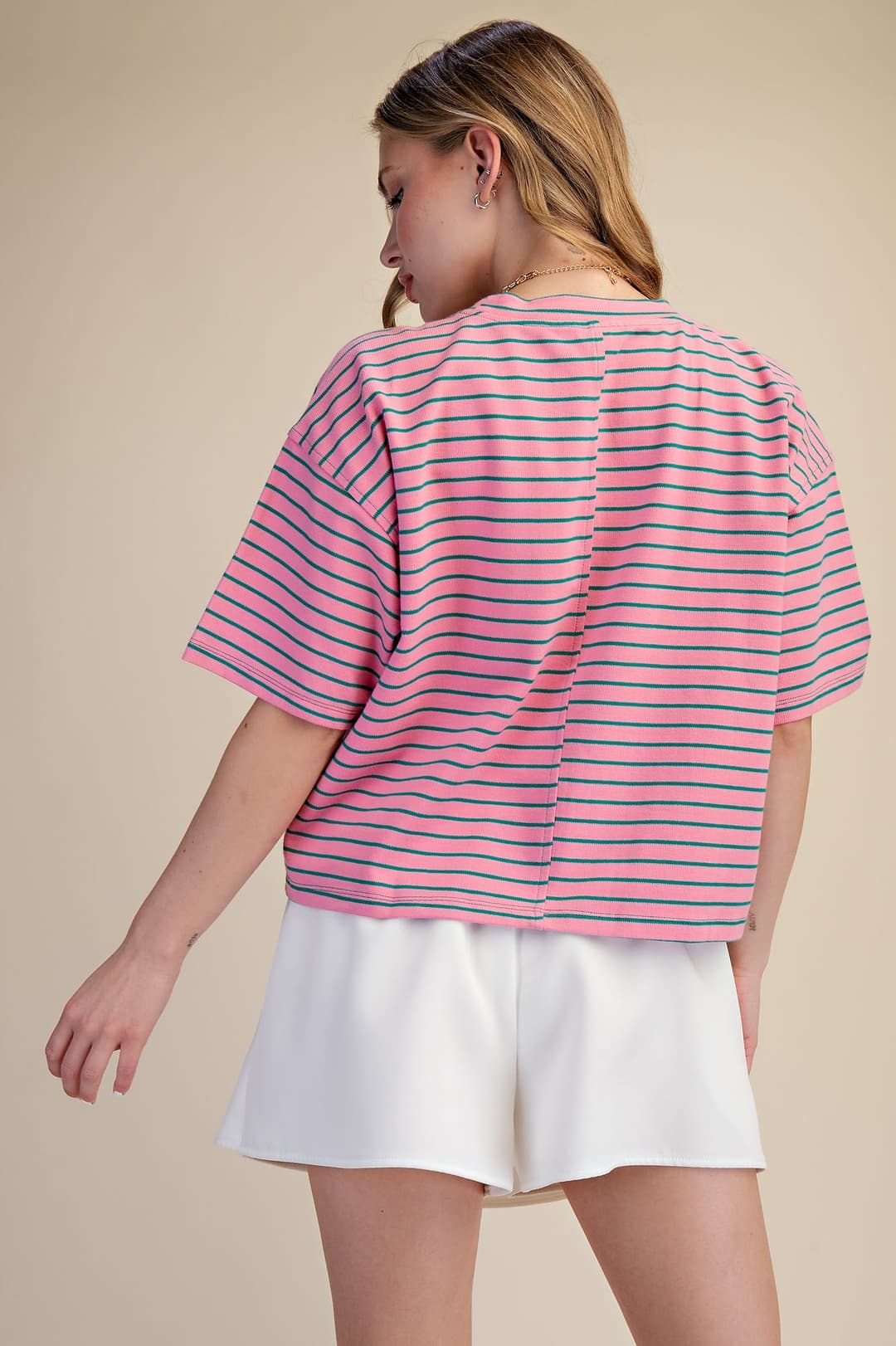 Simone Striped Tee