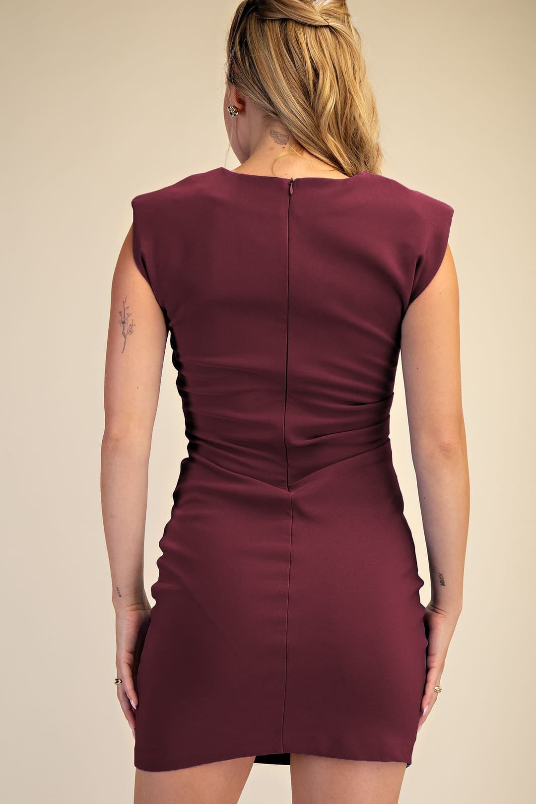 Ginny Round Neck Sleeveless Dress