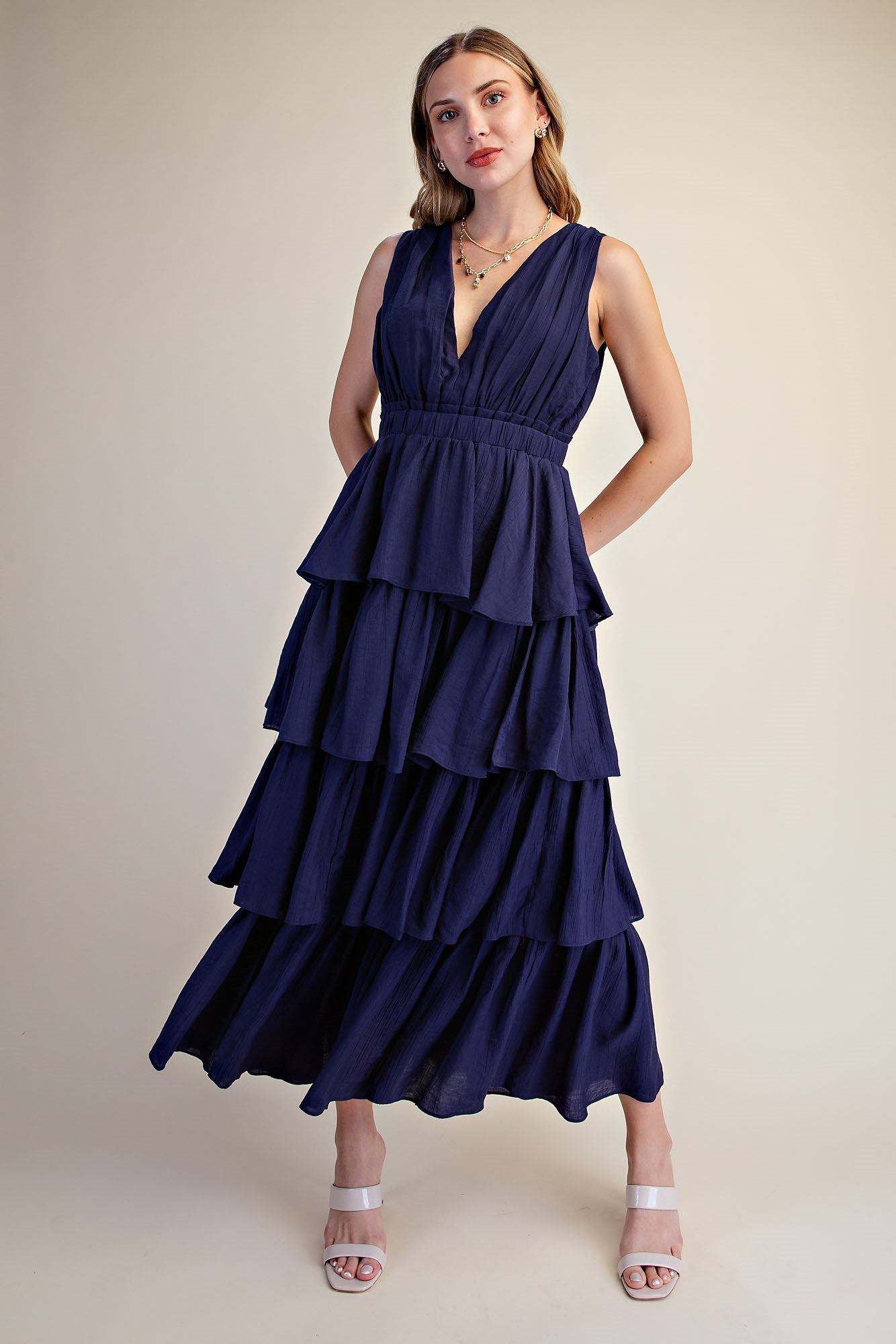 Romantic Tiered Maxi Dress