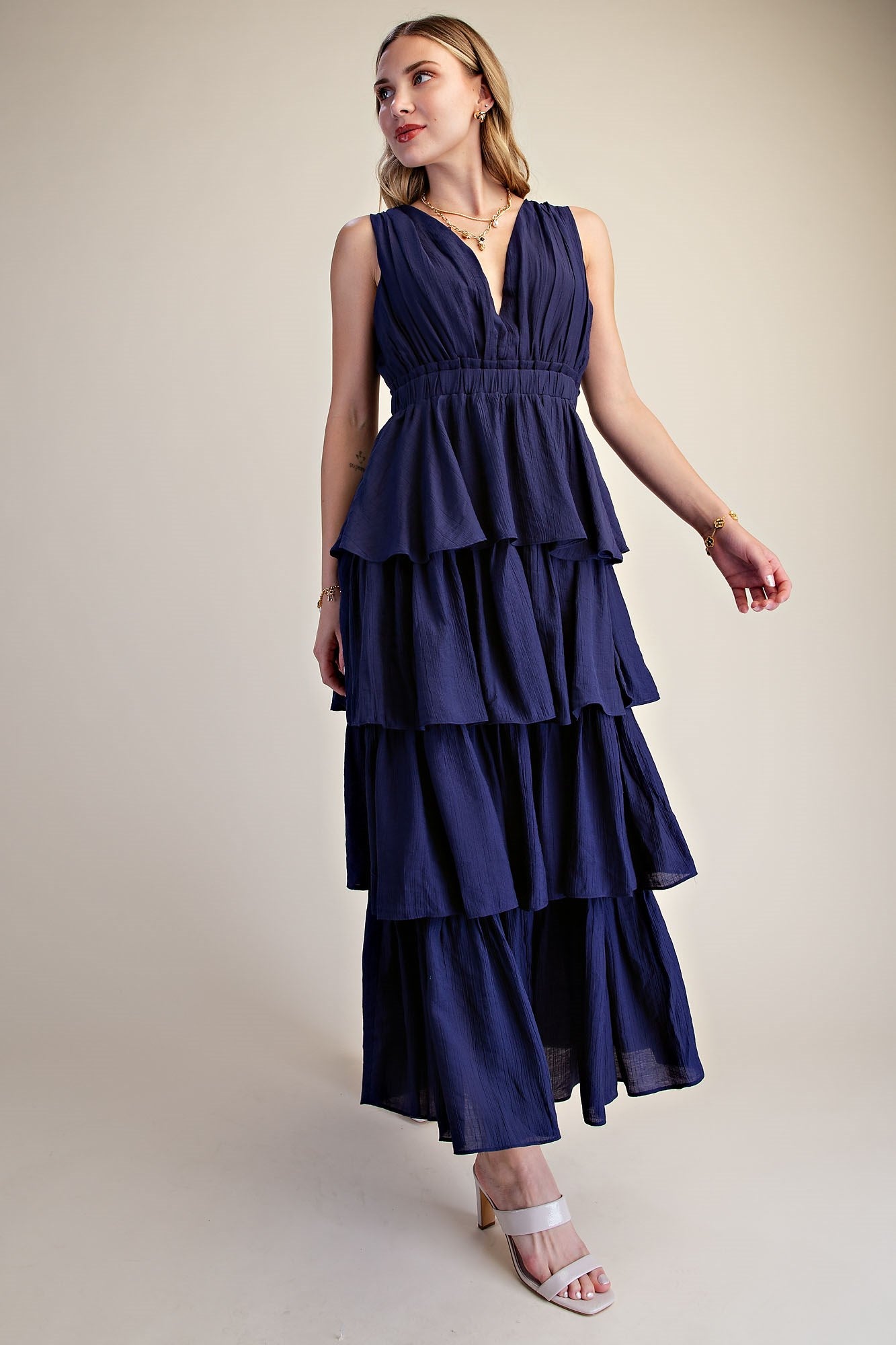 Romantic Tiered Maxi Dress