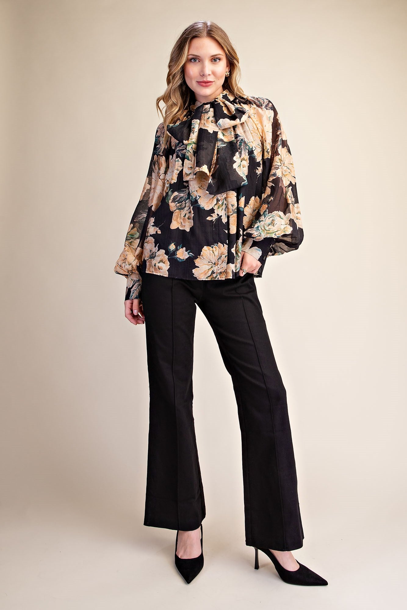Tu's Flower Garden Blouse