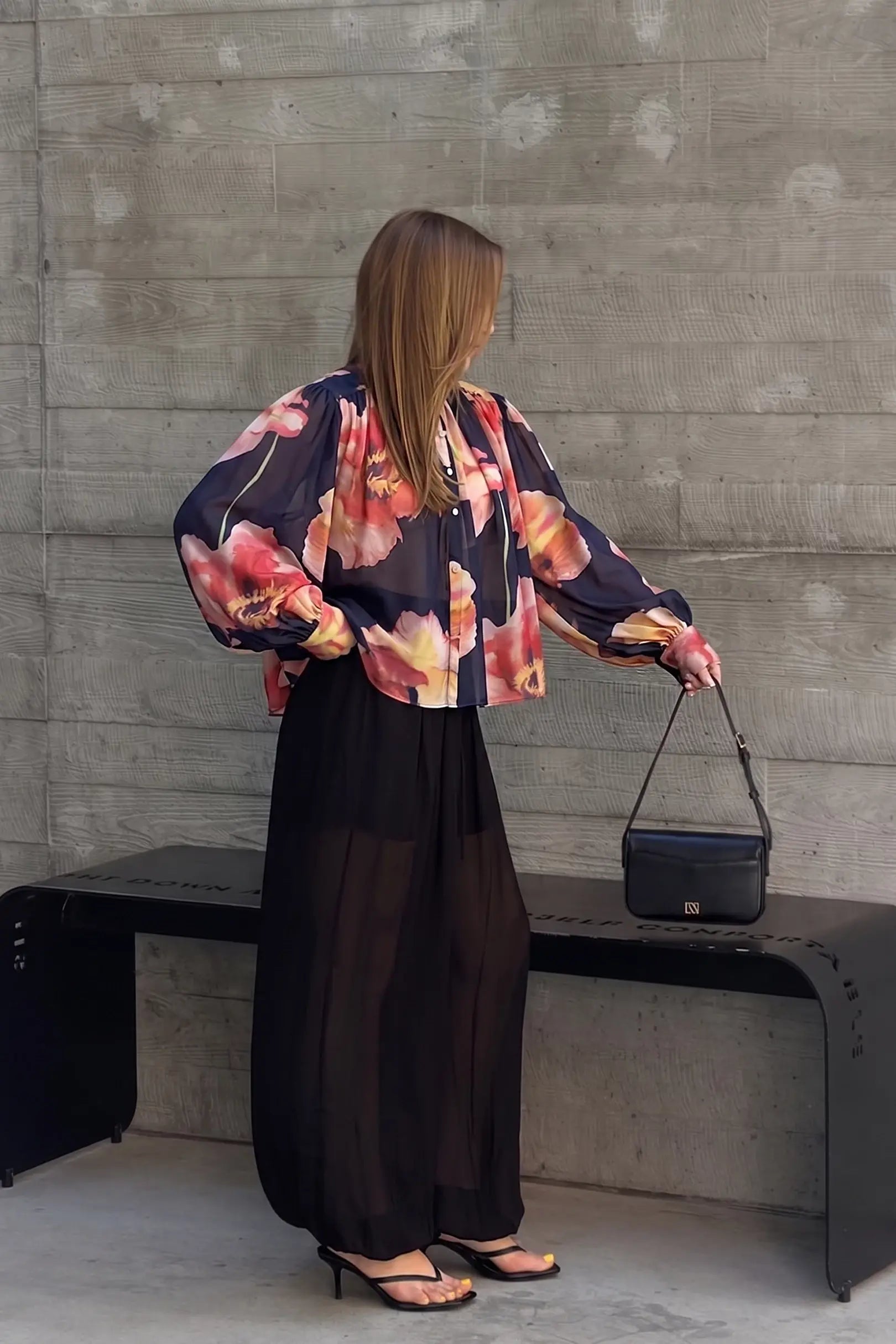 Jess Floral Print Blouse