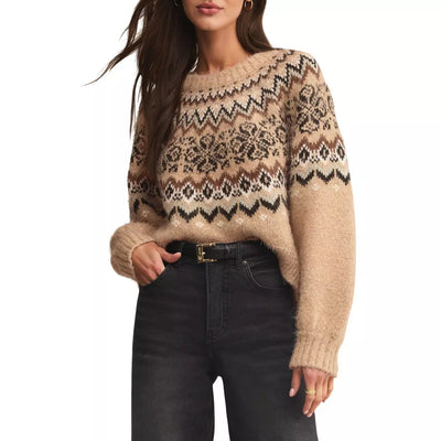 Z Supply Kenaby Fair Isle Sweater