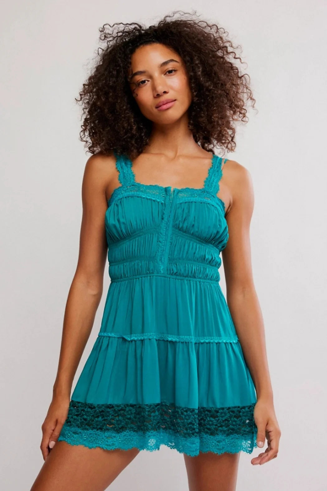 Free People So In Love Mini Slip