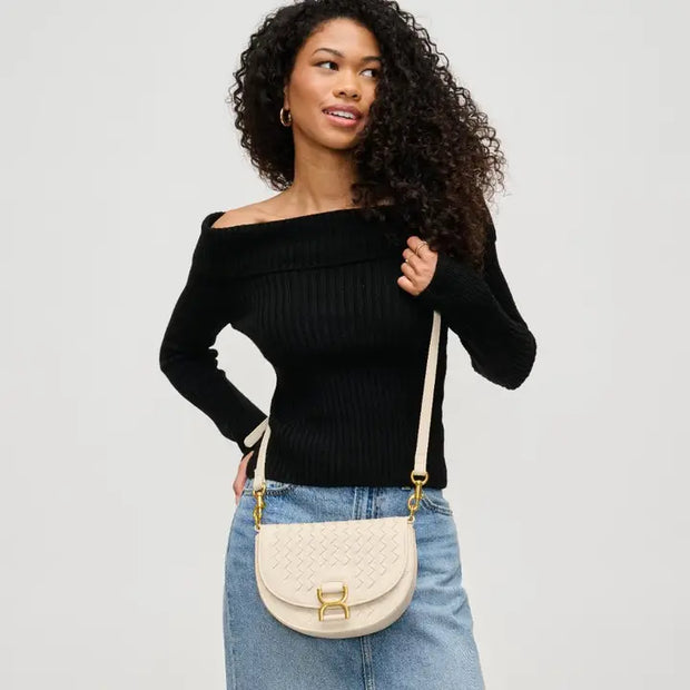 ALISE WOVEN CROSSBODY