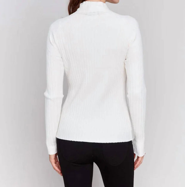 Basic Ribbed Knit Sweater