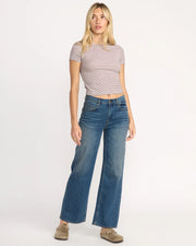 Checked Out Knit T-Shirt