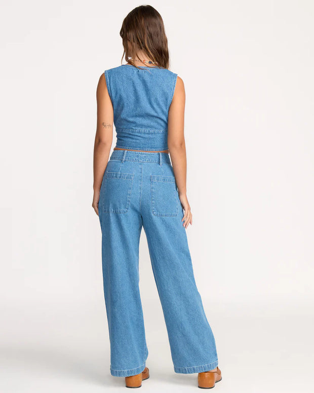 WAVE WASHED PANTS