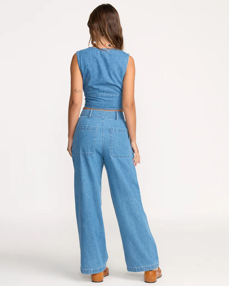 WAVE WASHED PANTS