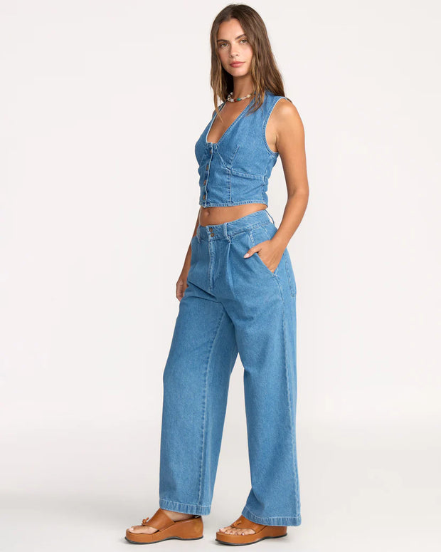 WAVE WASHED PANTS