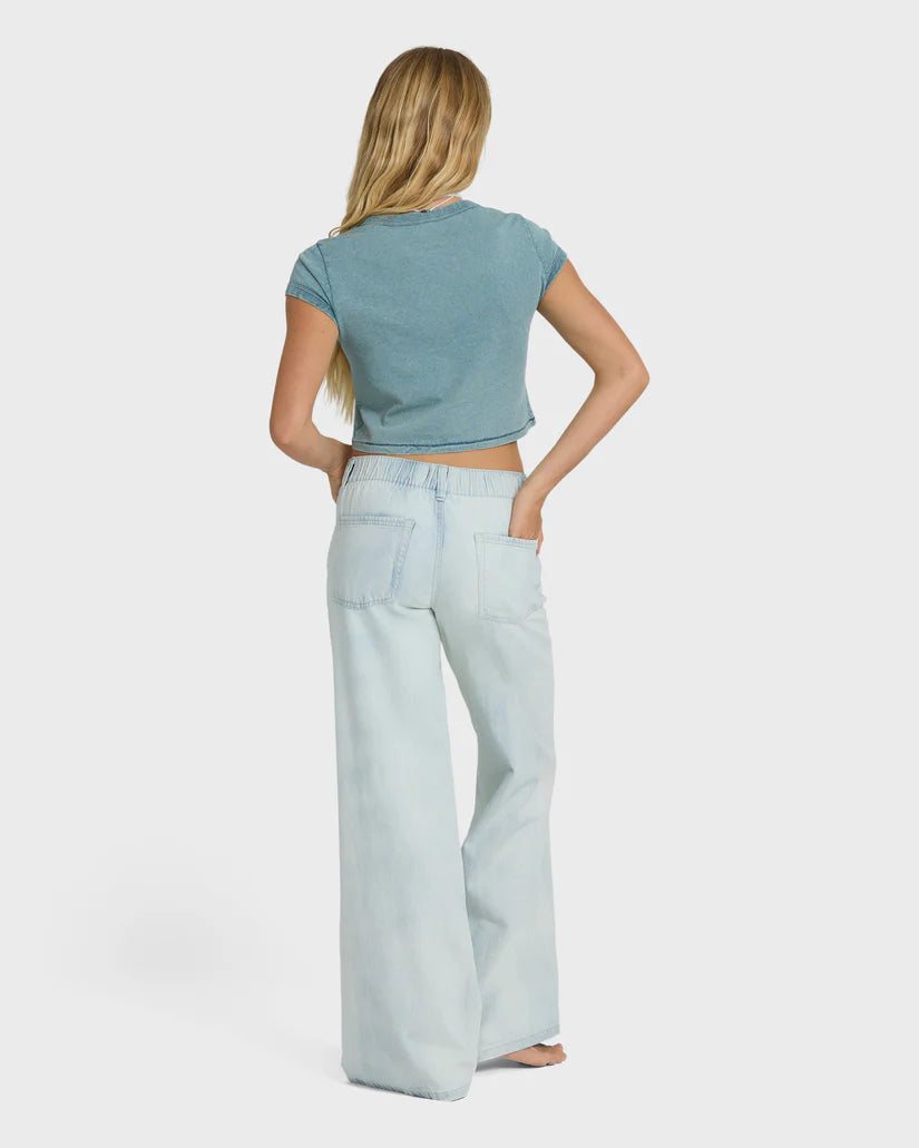 Billabong Jade Saltwashed Elastic Waist Pants