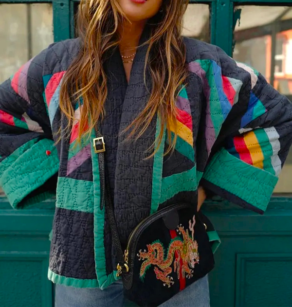 Geometric Nona Quilted Jacket