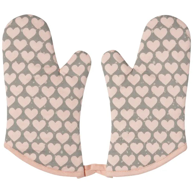 OVEN MITTS-SET OF 2